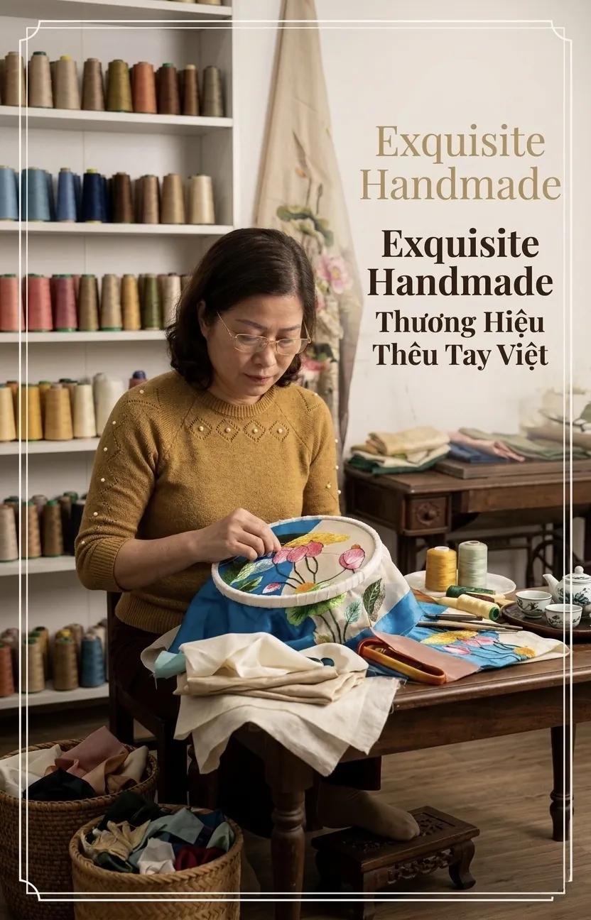 Tại sao lại chọn sản phẩm thêu tay của Exquisite Handmade?