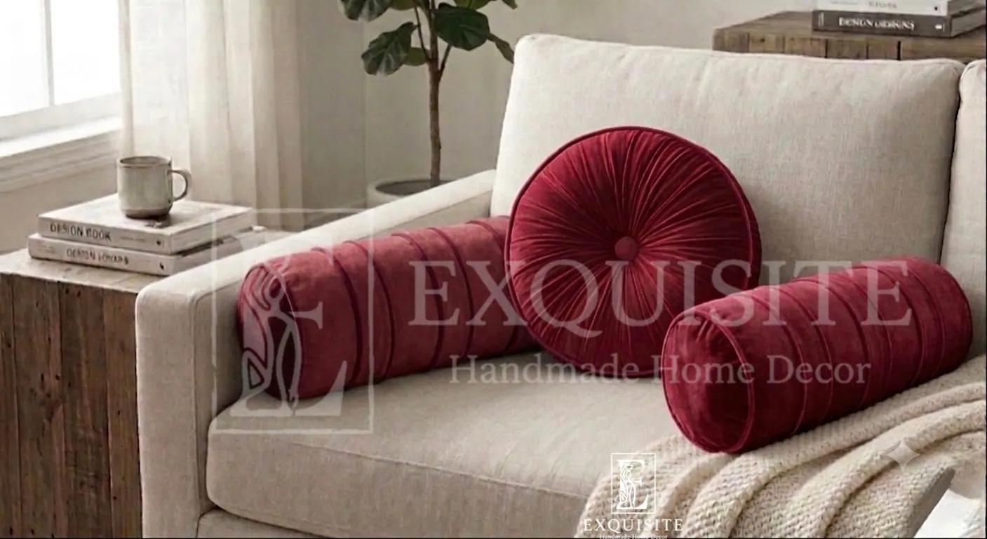 Gối dài nhỏ để sofa ảnh thu nhỏ 5