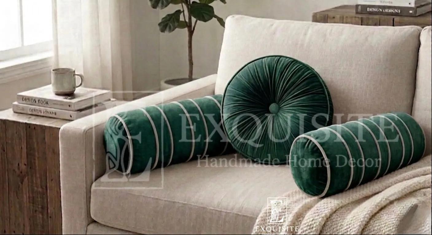 Gối dài nhỏ để sofa ảnh thu nhỏ 7