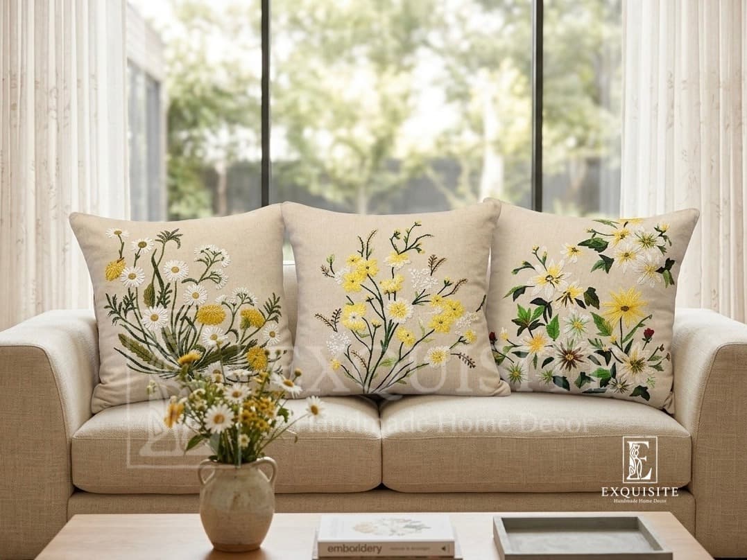 Gối thêu tay - Cushion Hand Embroidery collection