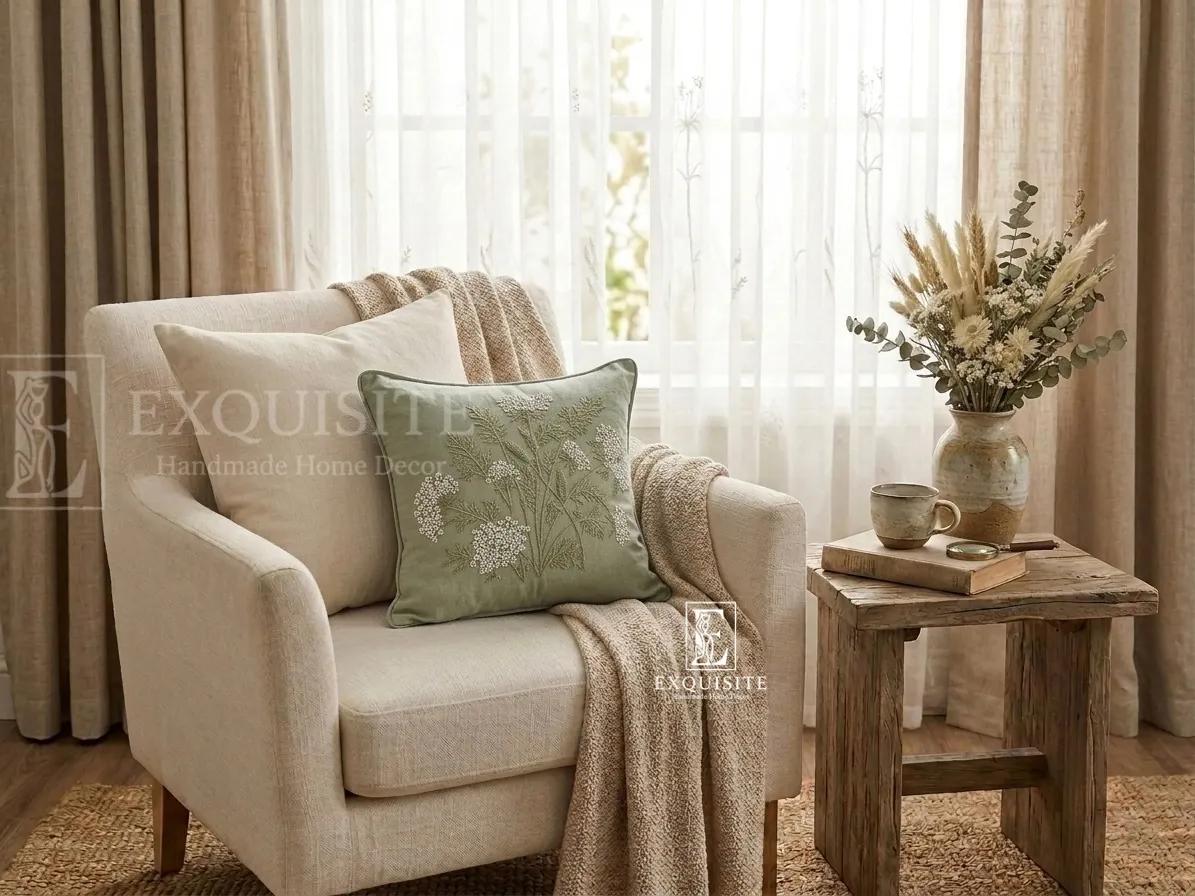 Gối combo các mầu 30x30 ảnh thu nhỏ 2