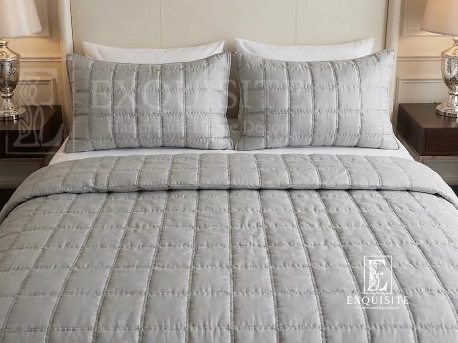 Gối ngủ tơ tằm trần bông khâu tay