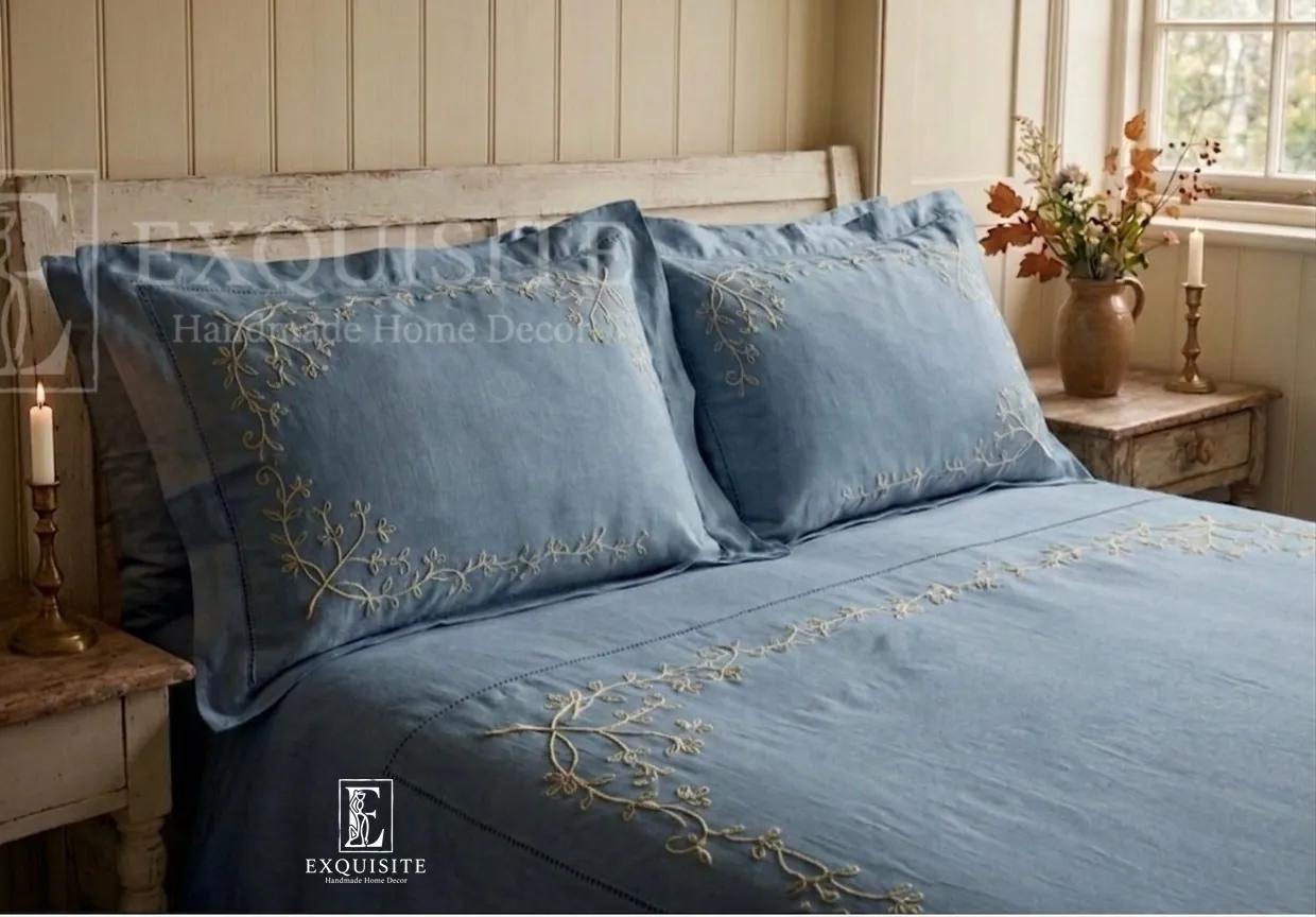 Gối ngủ rua khuyên cổ điển-Clasical handmade ảnh thu nhỏ 3