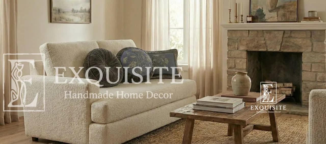 Combo 2 gối tròn nhung thêu tay và gối 30x40 nhung thêu tay-Vevet combo 2 round & 30x40 ảnh thu nhỏ 32