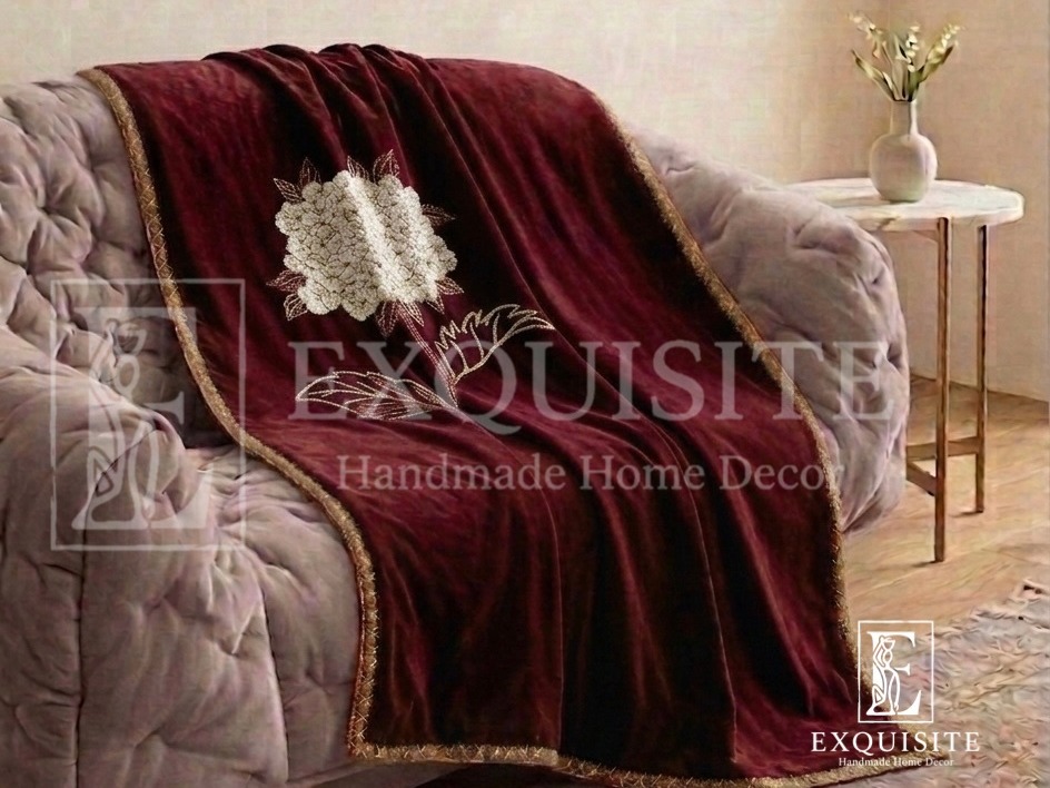 Velvet throw for sofa- Tấm phủ sofa