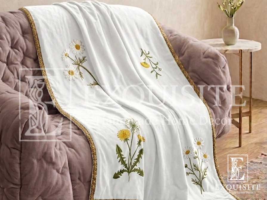 Velvet throw for sofa- Tấm phủ sofa