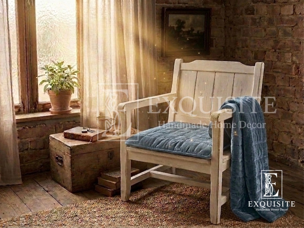 Sitting cushion with hand stitching - Đệm ngồi khâu tay — Exclusive Piece