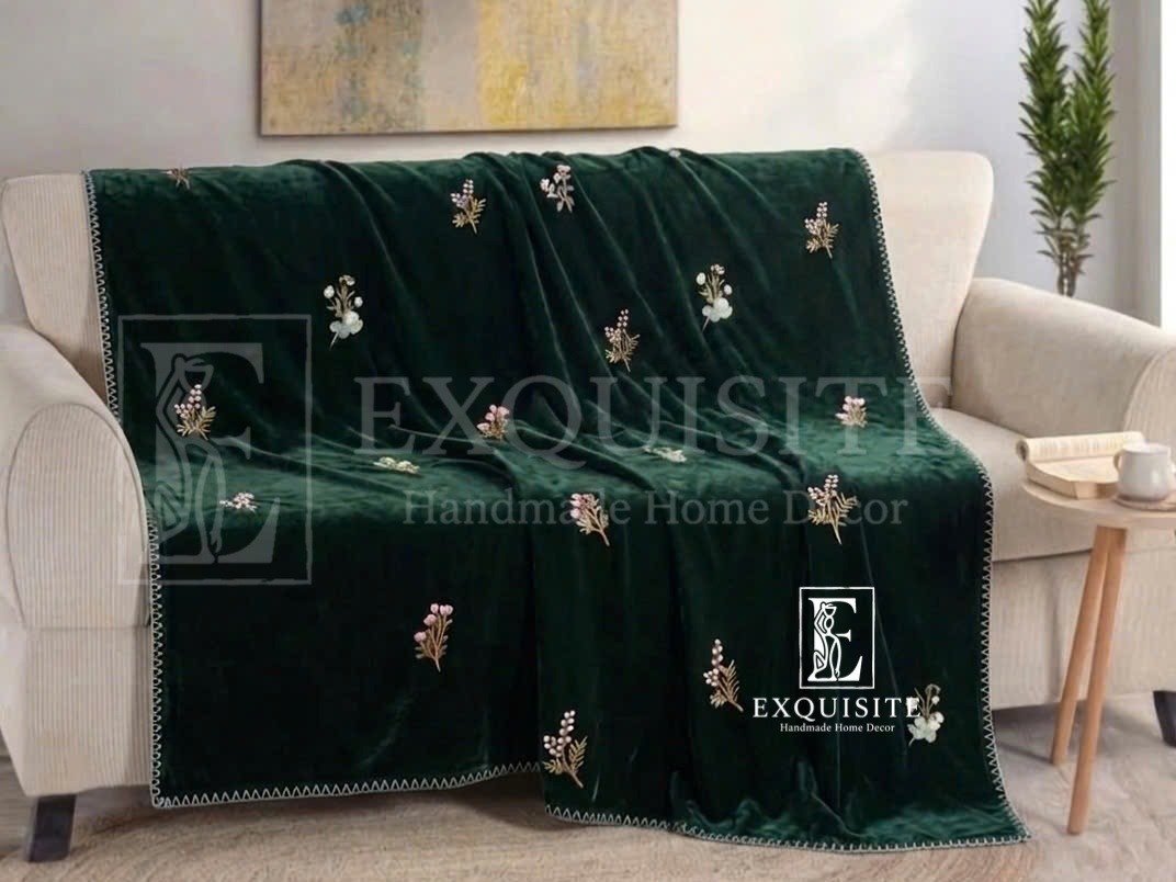 Velvet throw for sofa- Tấm phủ sofa